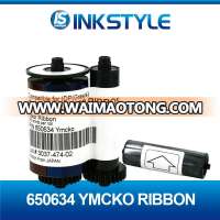 Comaptible ribbon for Smart 650634 YMCKO Ribbon Smart-30S 30D 50S 50D 50L Card Printer