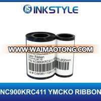 Compatible Ribbon CIM NC900KRC411 YMCKO Color card printer ribbon