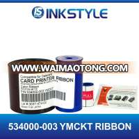 Comaptible ribbon for Datacard 534000-003 YMCKT ribbon SP35 SP55 SP75 Series card printer